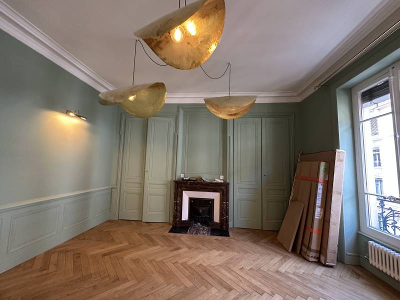 Travaux de rénovation haut de gamme au centre de Lyon