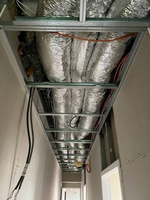 Installation de Pompe à chaleur gainable Air-Air