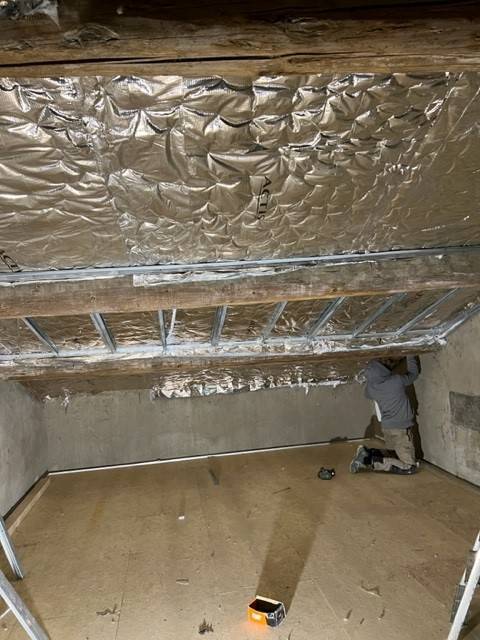 Isolation des combles dans maison à ST GENIS LES OLLIERES près de Lyon