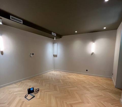 Clim gainable invisible avec bouches de soufflages