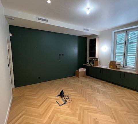 Clim gainable invisible avec bouches de soufflages